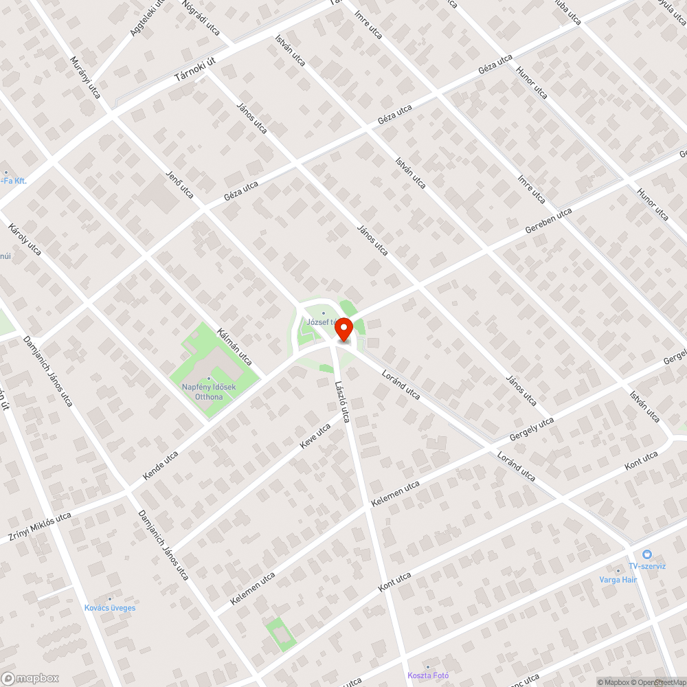 Utcanévtábla cseréje/javítása bejelentés helye