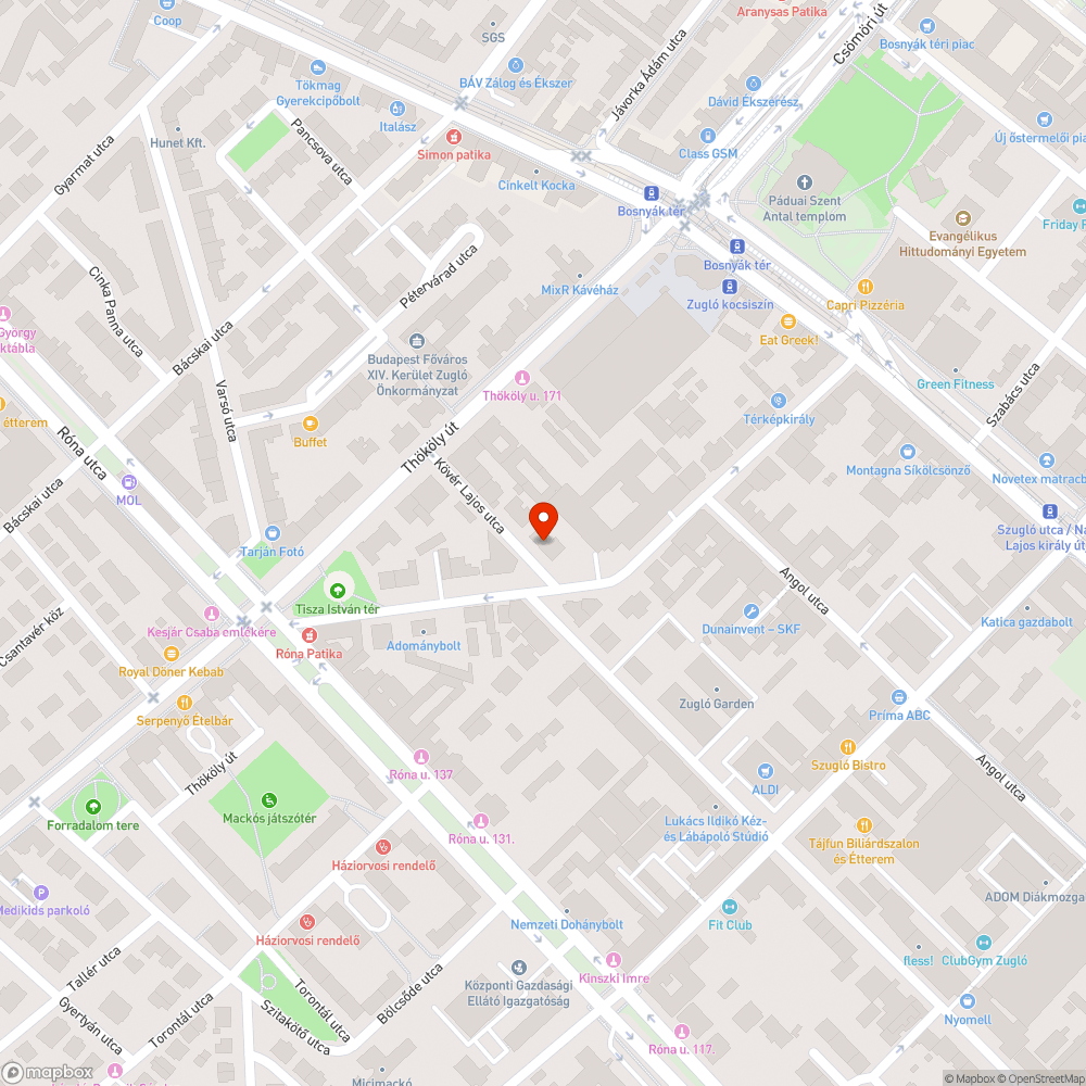 Kupac szemét járda mellett bejelentés helye