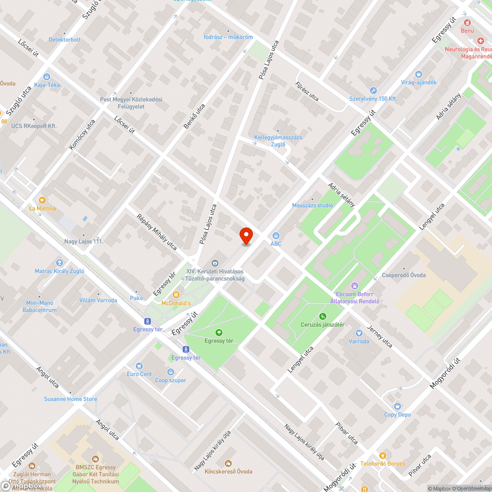 Elhagyott személygépkocsi közterületen bejelentés helye