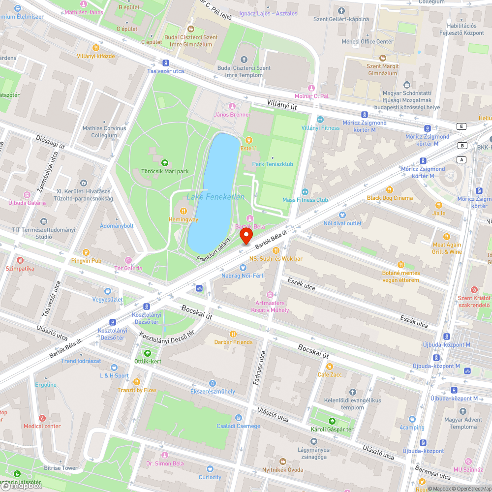 Úthibák bejelentés helye