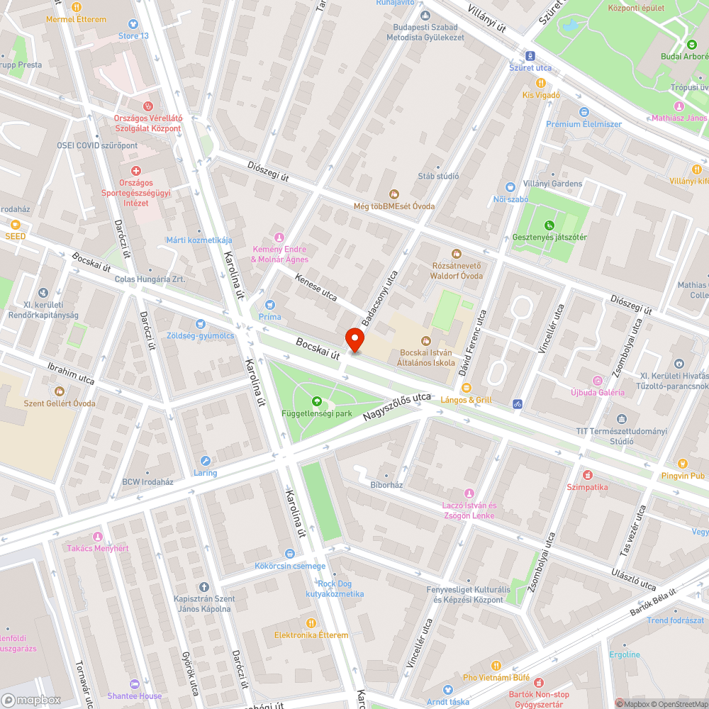 Lecsúszott bejelentés helye