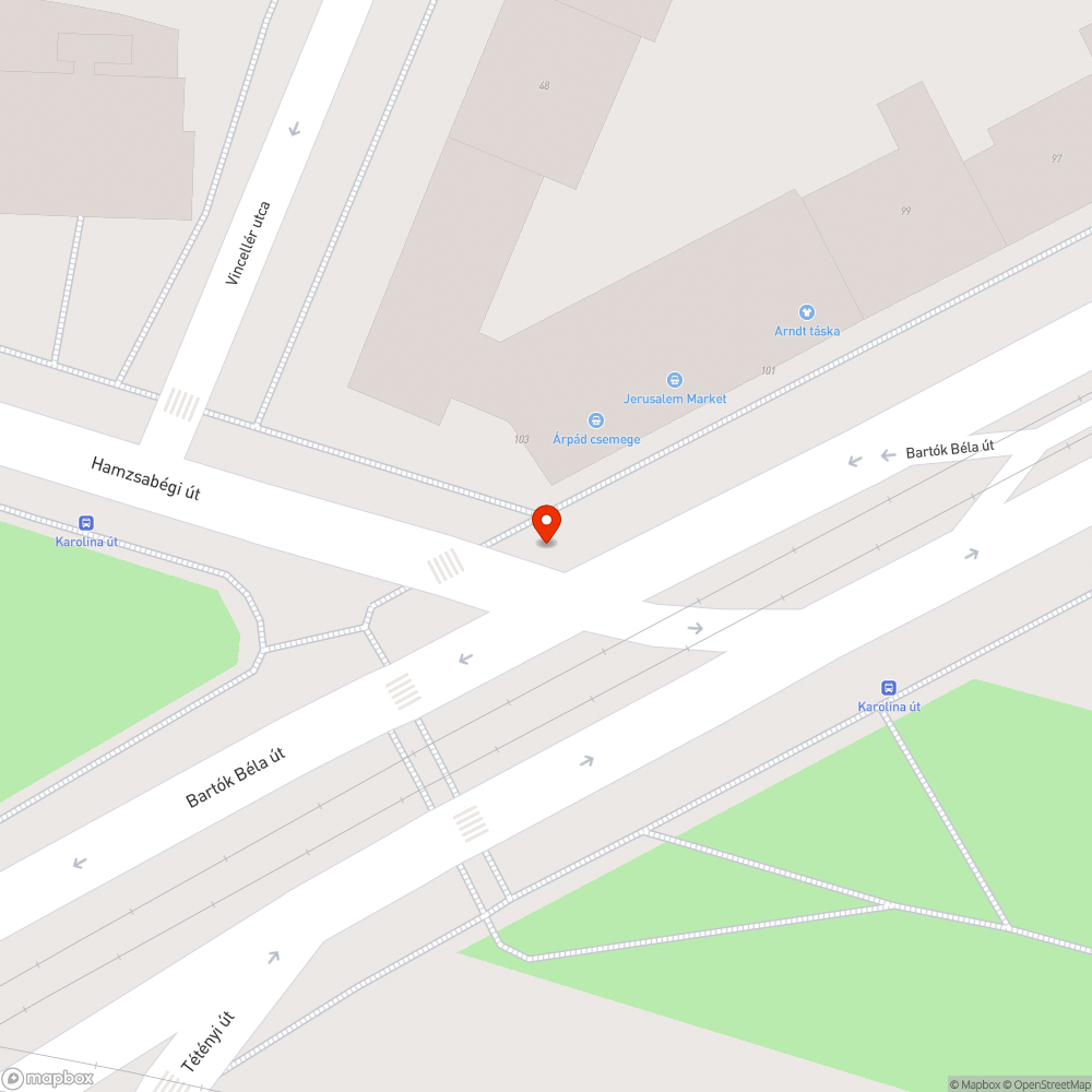 Erodálódott bejelentés helye