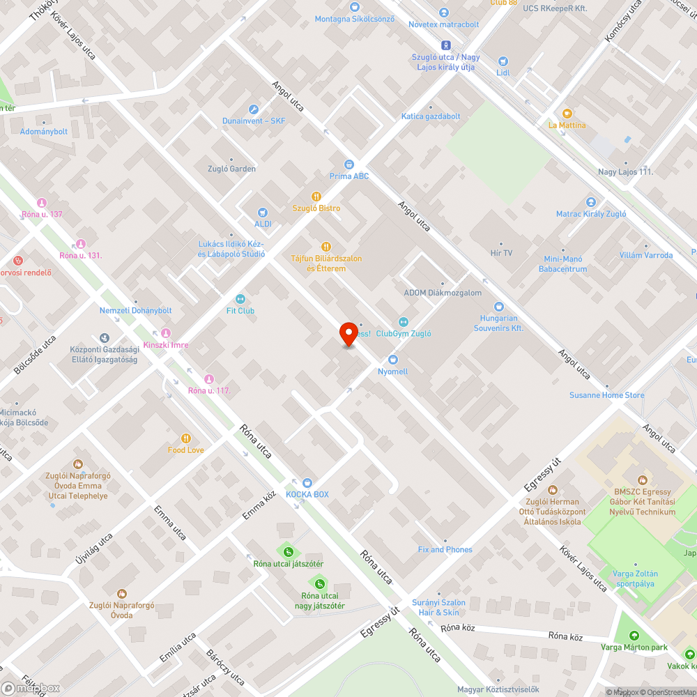 Elfelejtett lezáró elem bejelentés helye