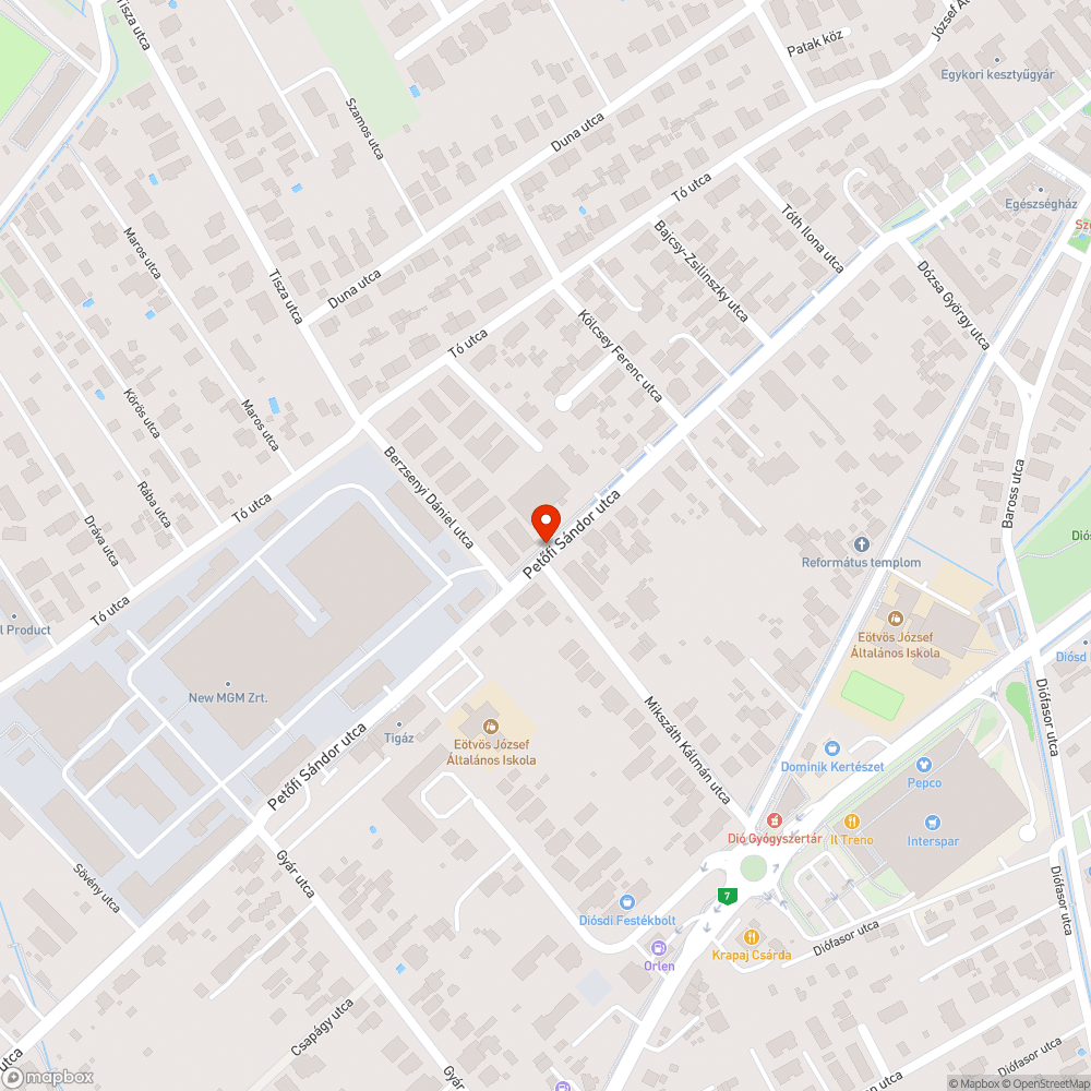 Lekopott zebra bejelentés helye