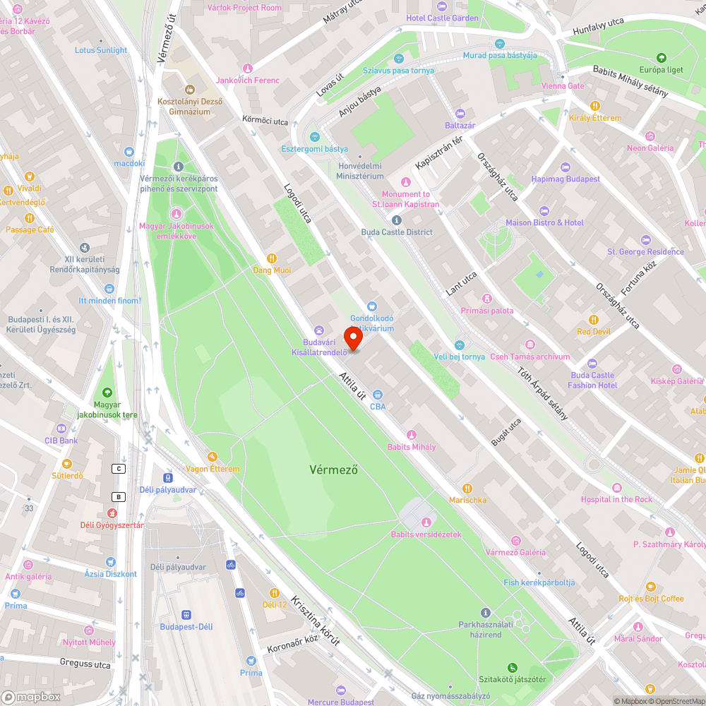 Szemét bejelentés helye