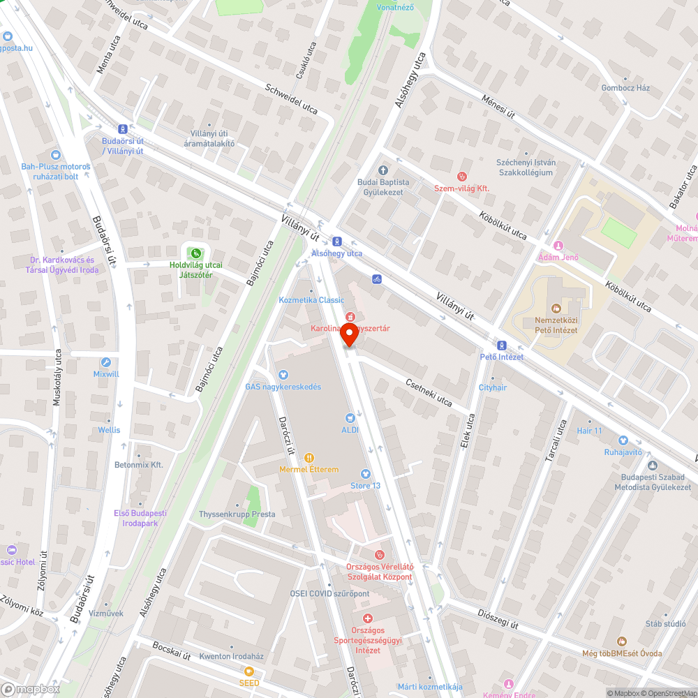 Ismét kidöntötték a pollereket bejelentés helye