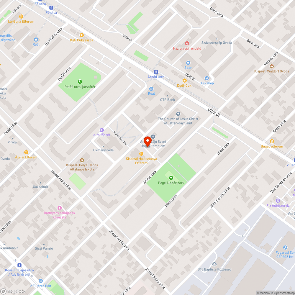 Megsüllyedt csatorna bejelentés helye