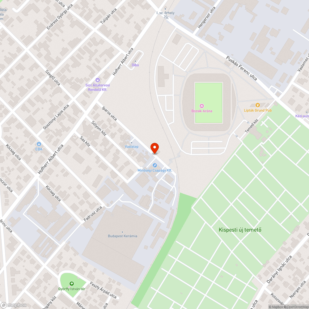 Iparos utcát teljes hosszában szemétlerakónak használják bejelentés helye