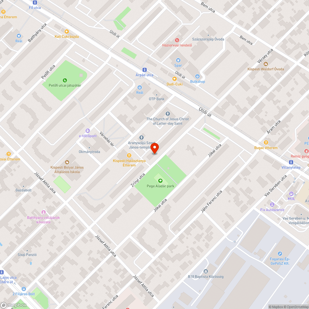 Nem működő közkút bejelentés helye