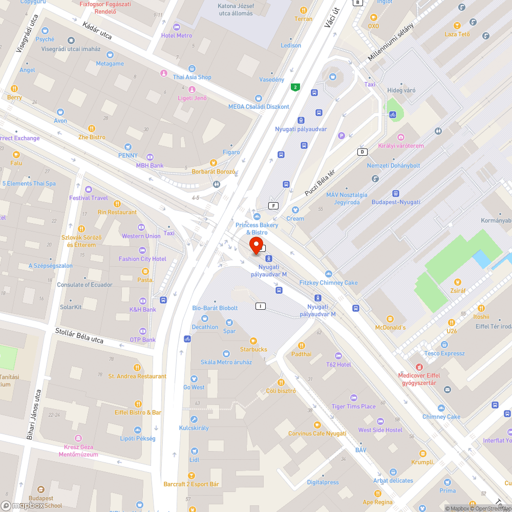 Balesetveszélyes lépcső bejelentés helye