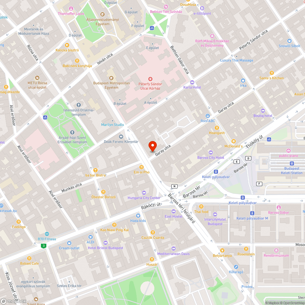 Kiégett lámpa bejelentés helye