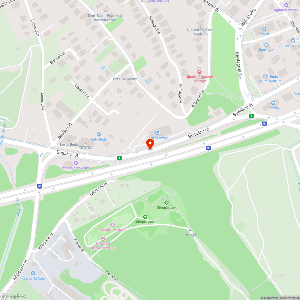 megsüllyedt fedél bejelentés helye