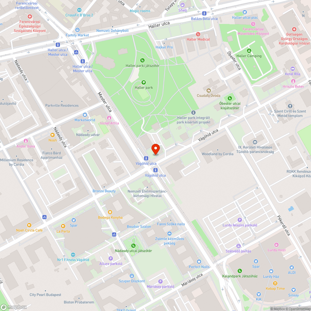 Üres oszlop bejelentés helye