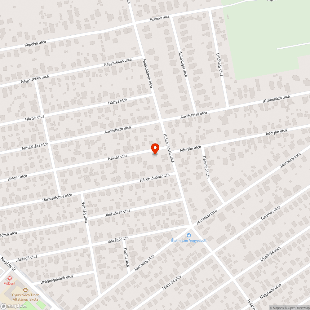 Nem működödő közvilágítás bejelentés helye