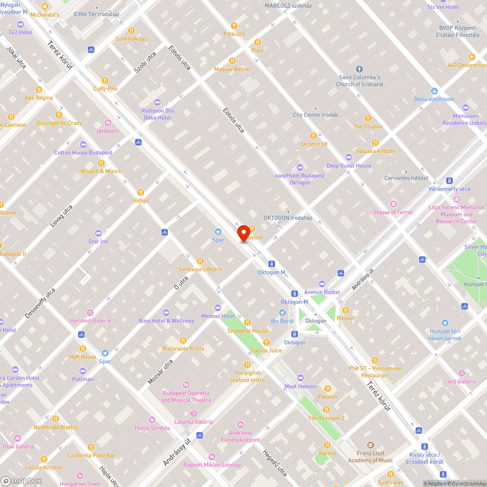 Borzasztó útszakasz bejelentés helye