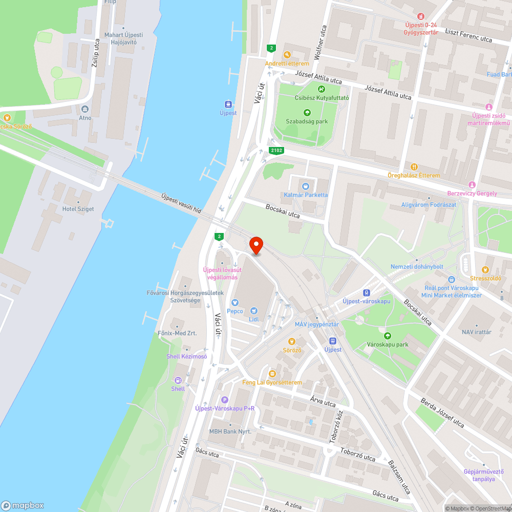 Szemét bejelentés helye