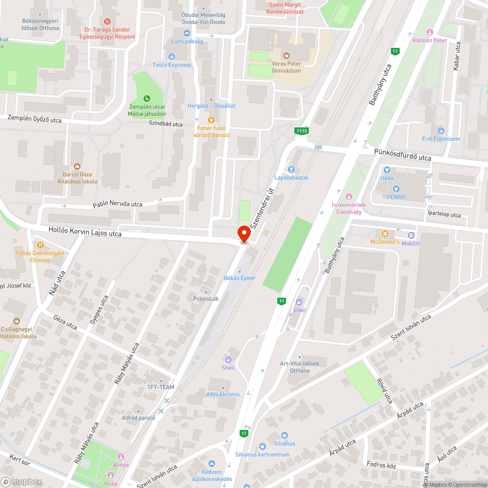 Jelzőlámpás kereszteződés kialakítása bejelentés helye