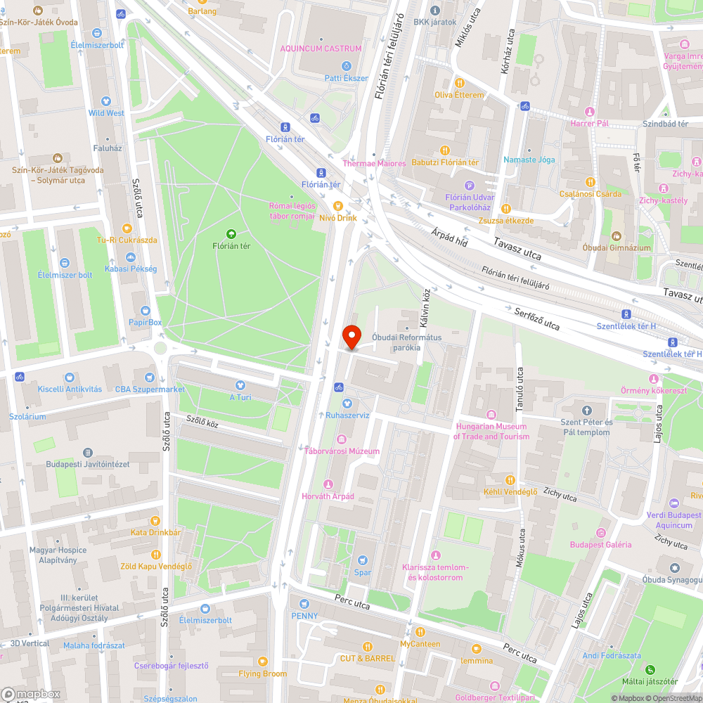 Járdán elhelyezett beton elem bejelentés helye