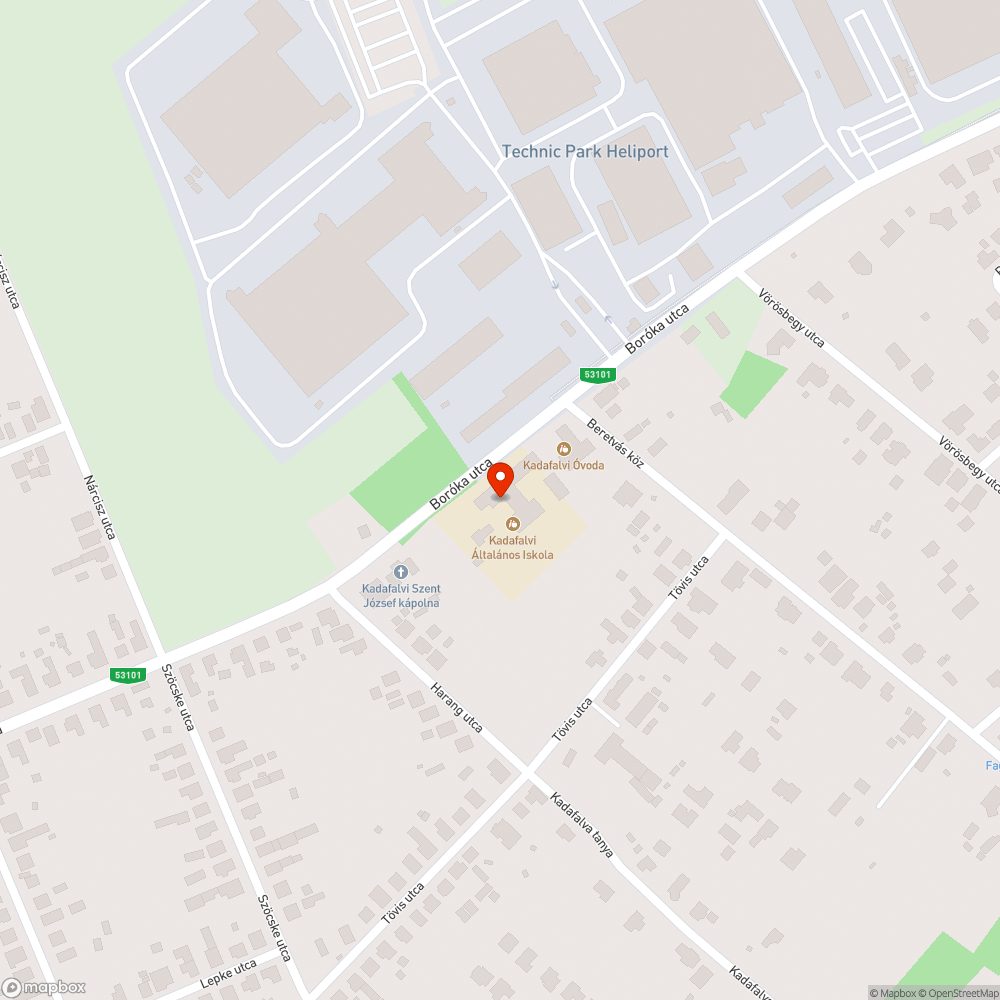 Lyukas csikkes bejelentés helye