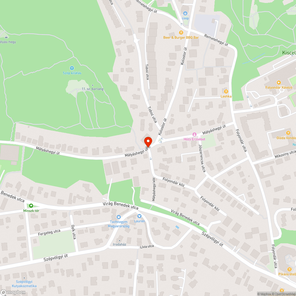 Gyalogosátkelő létesítése lenne indokolt bejelentés helye