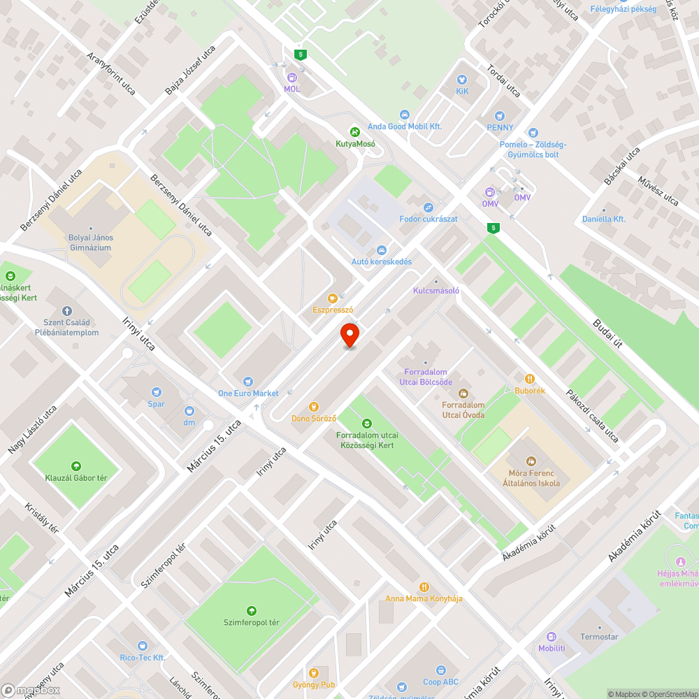 Sérült csatorna fedlap bejelentés helye