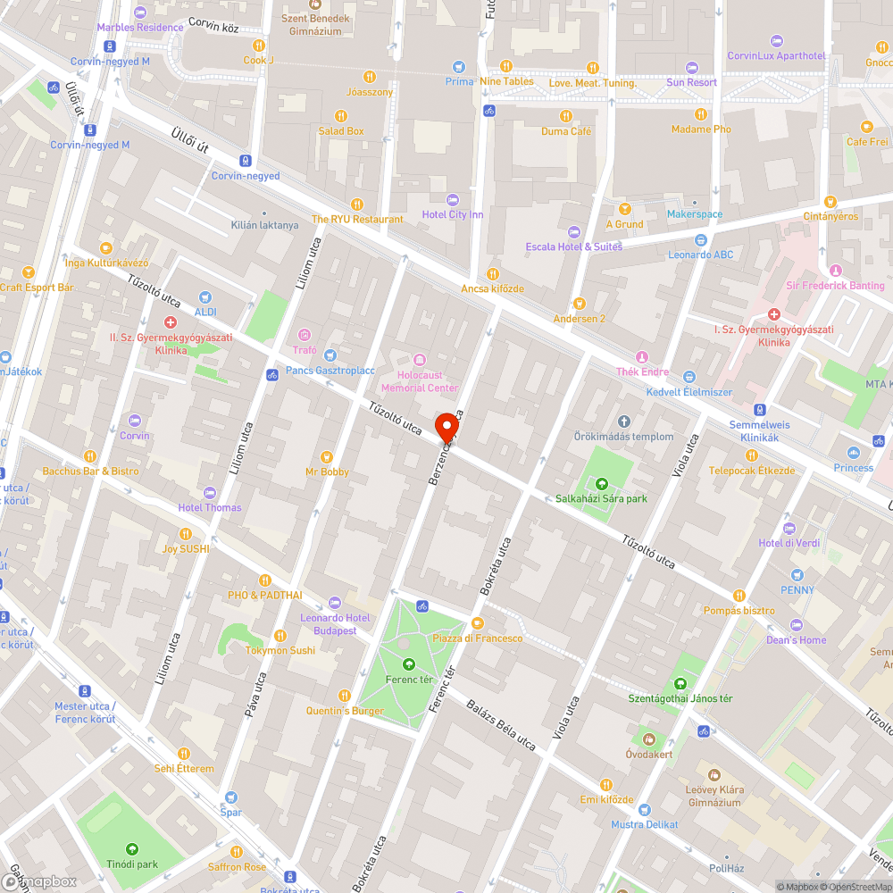 Balesetveszélyes járda bejelentés helye