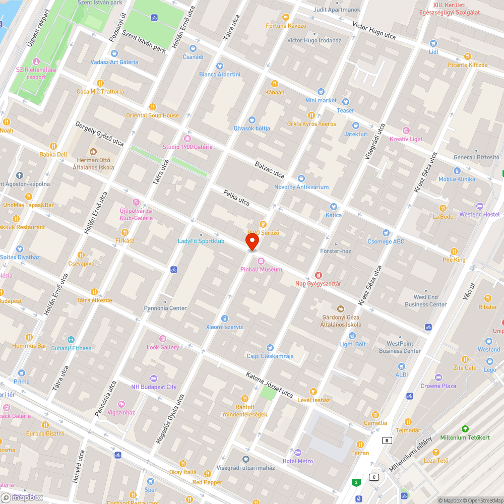 Kidöntött poller bejelentés helye