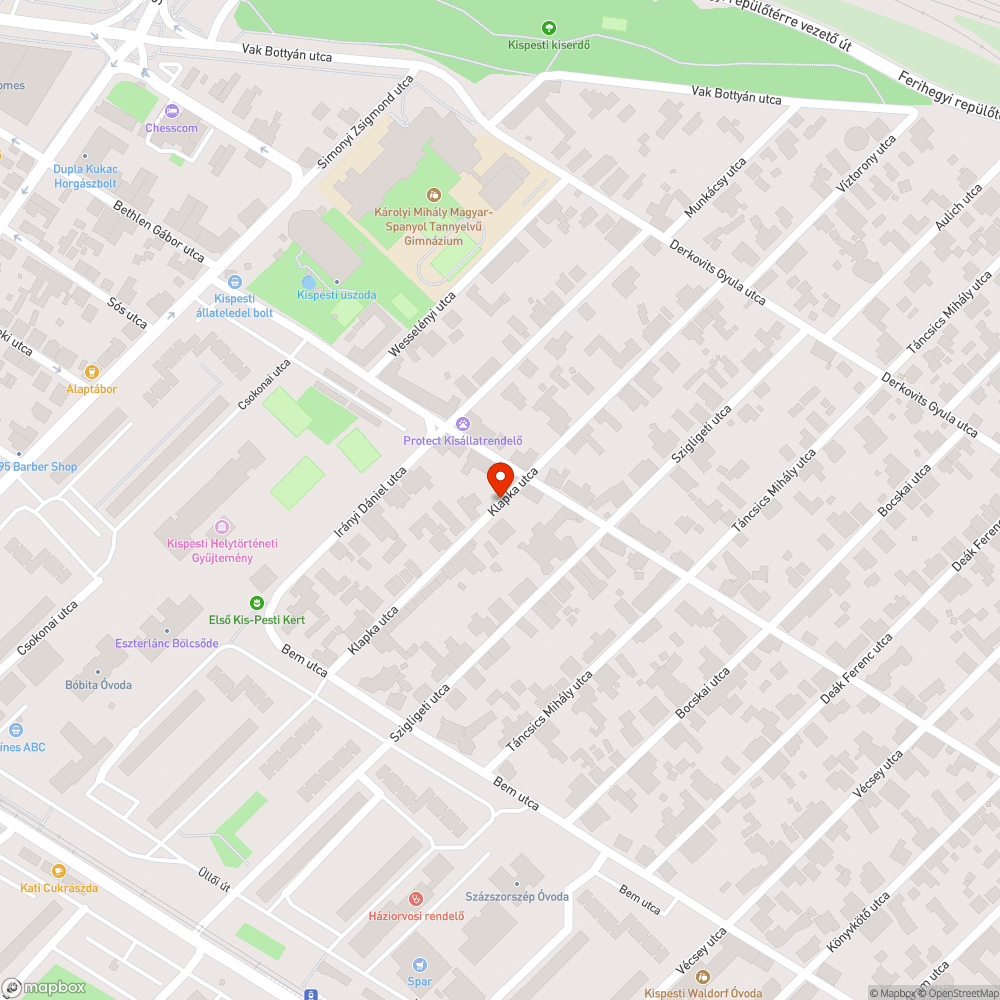 Üzemképtelen jármű bejelentés helye