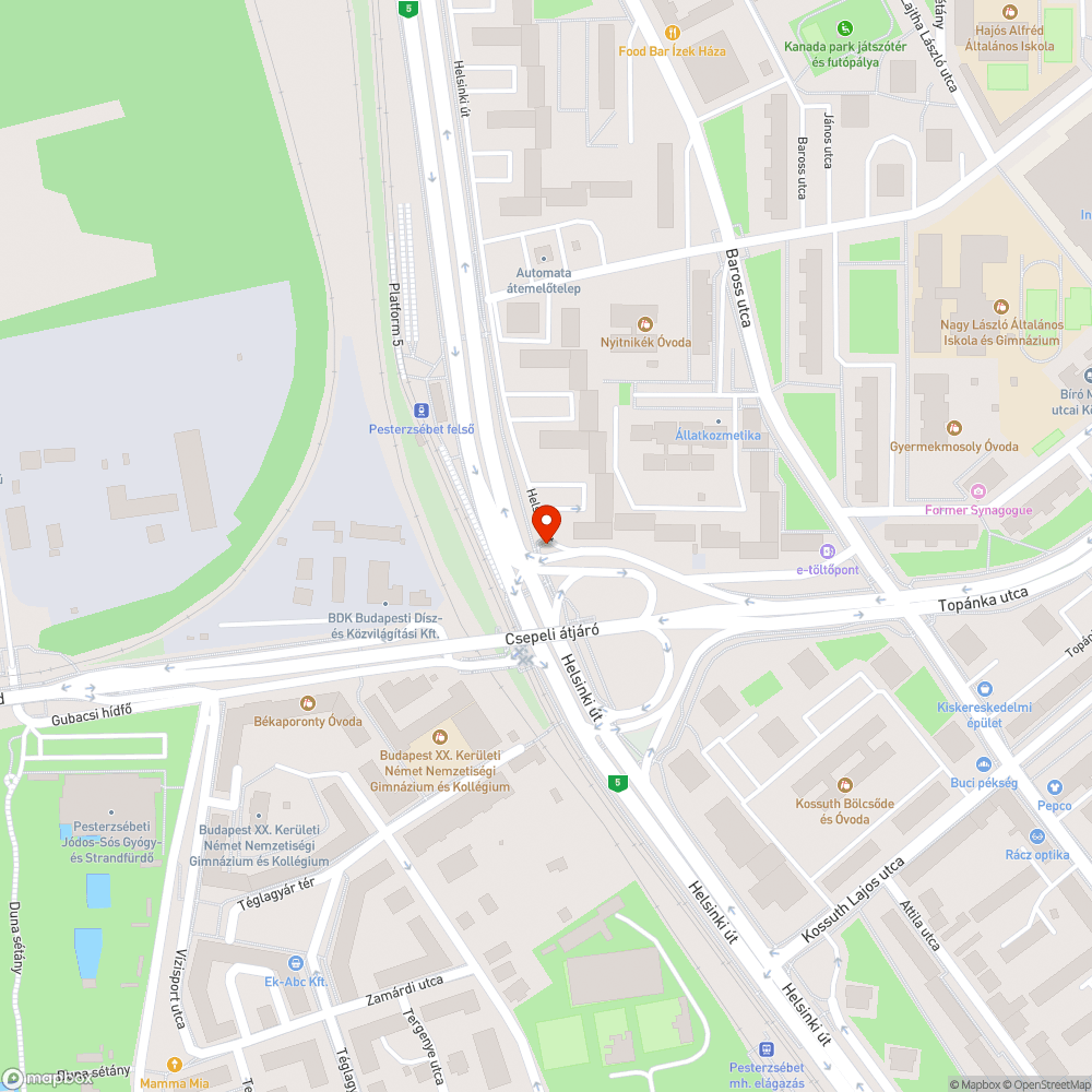 Lógó tábla bejelentés helye