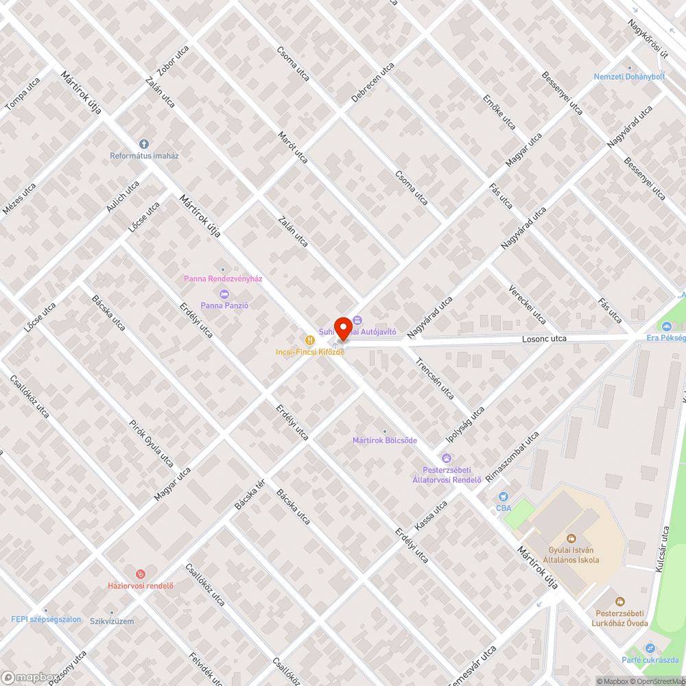 Szemét lerakat 2 bejelentés helye