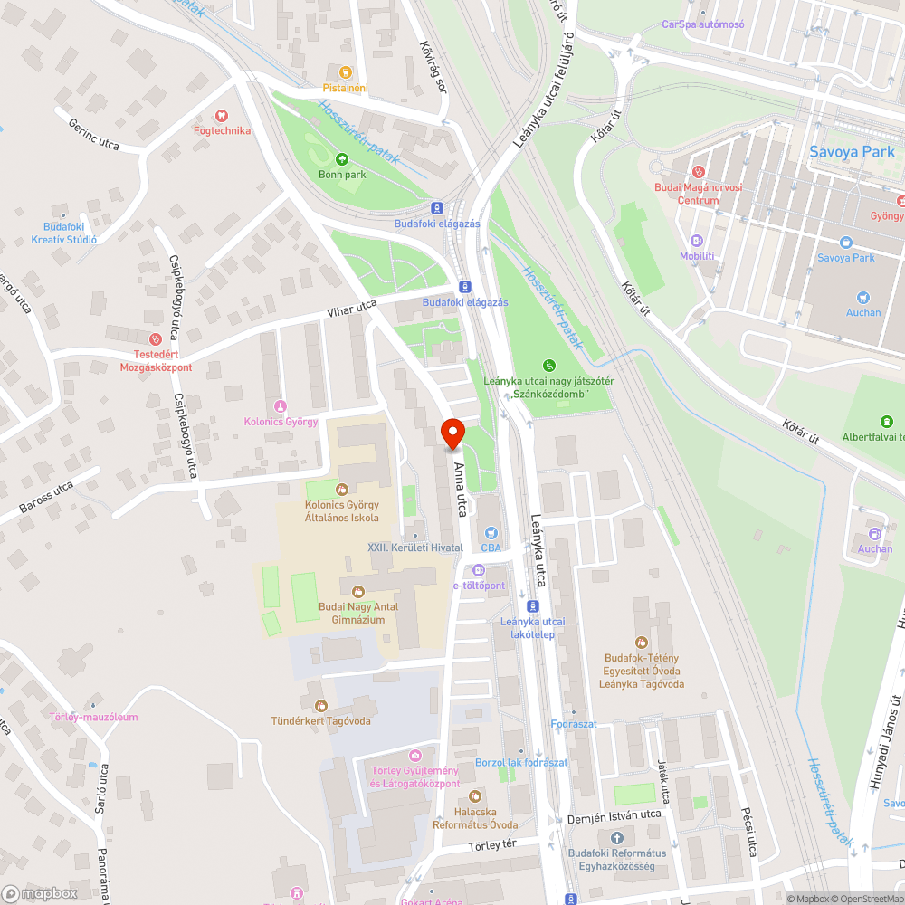 Szennyezett lámpaoszlopok bejelentés helye