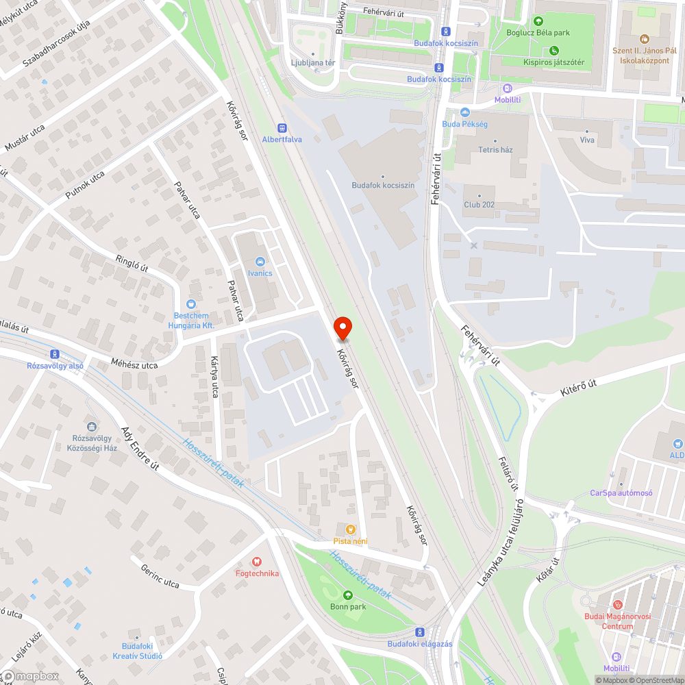 Fásult növények bejelentés helye