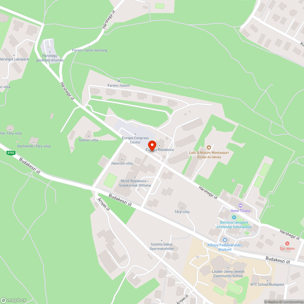 Illegális szemétlerakó bejelentés helye