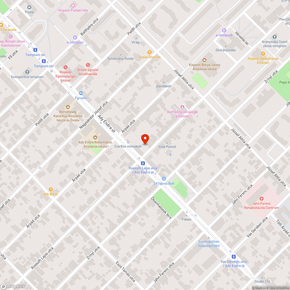 Lekopott zebrák bejelentés helye