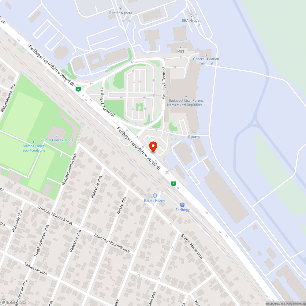 Buszok nem férnek el a megállóban bejelentés helye