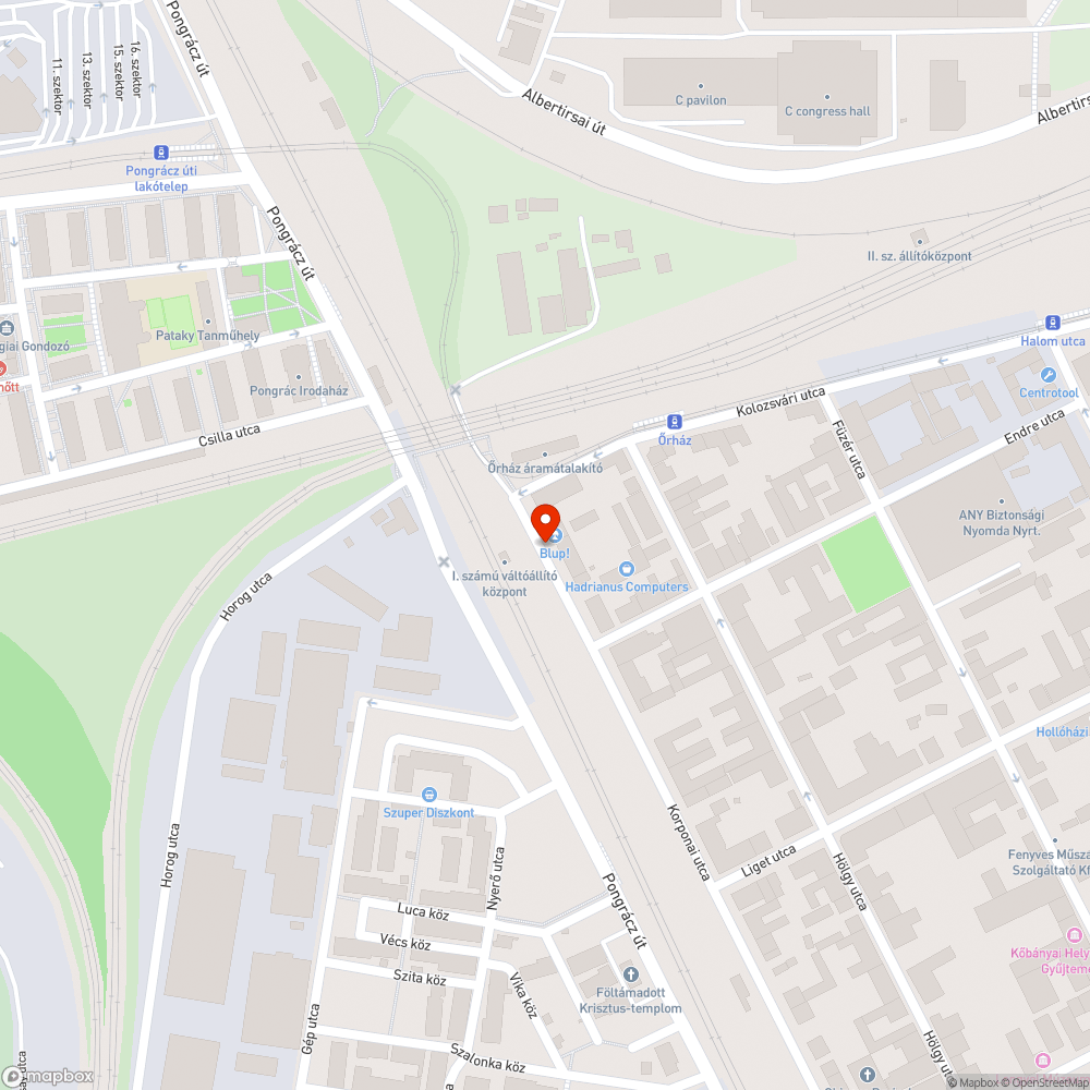 Járdára vezetett kondenzvíz bejelentés helye