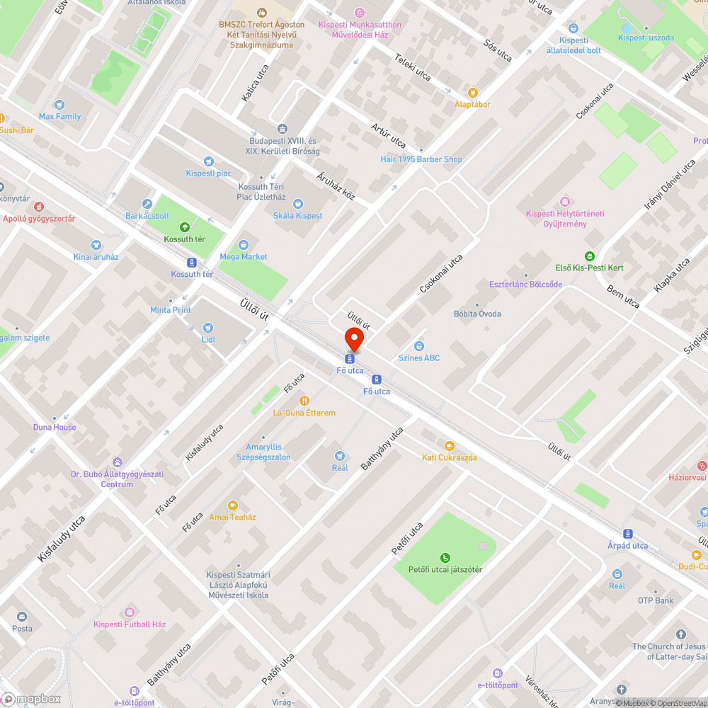 Kiégett kuka bejelentés helye