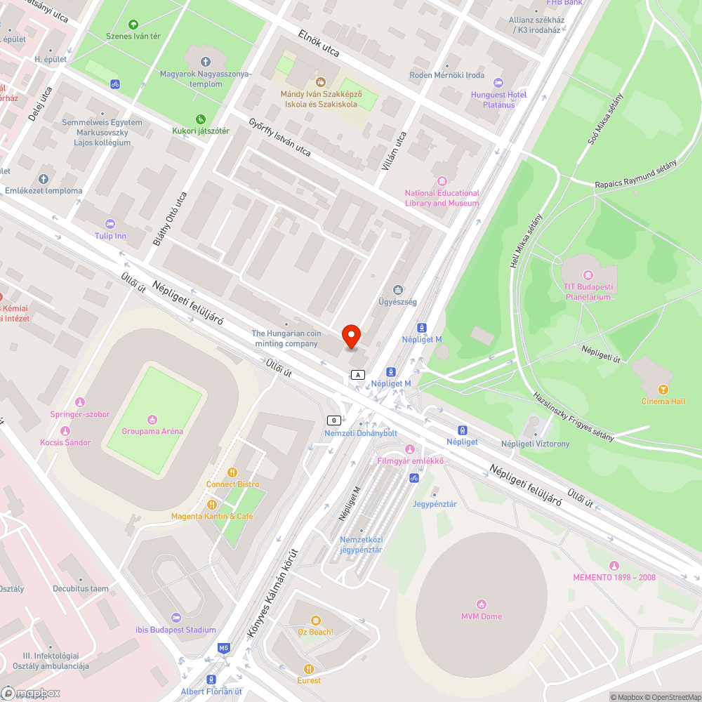 Járdán parkolás bejelentés helye