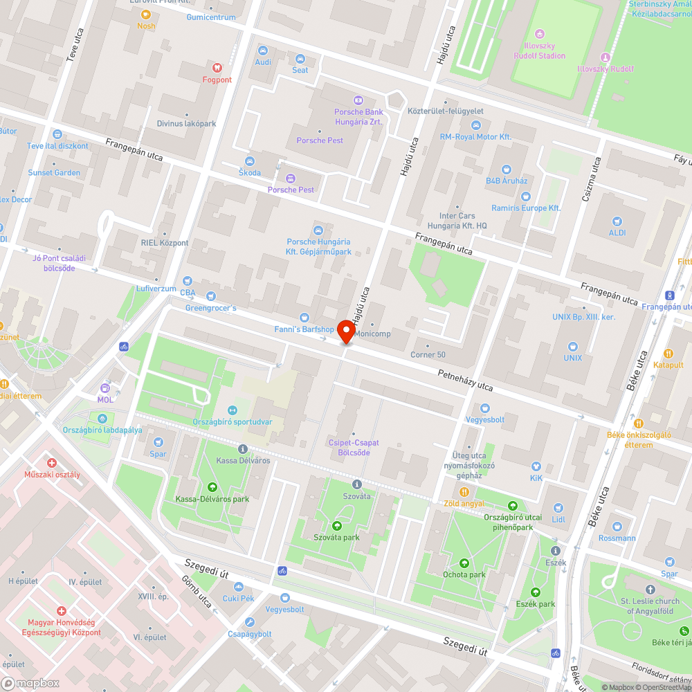 Új gyalogátkelők kialakítása a Hajdú utcán bejelentés helye