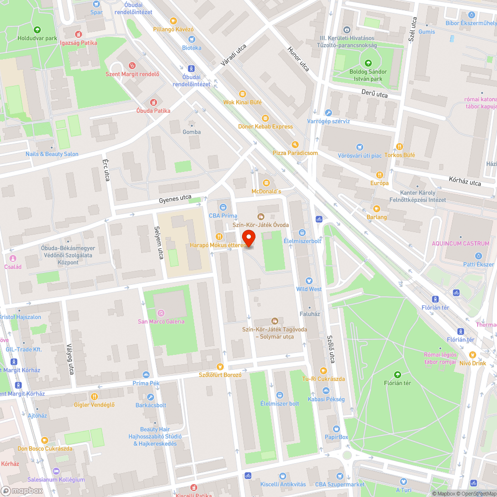 Bútorok kirakva bejelentés helye