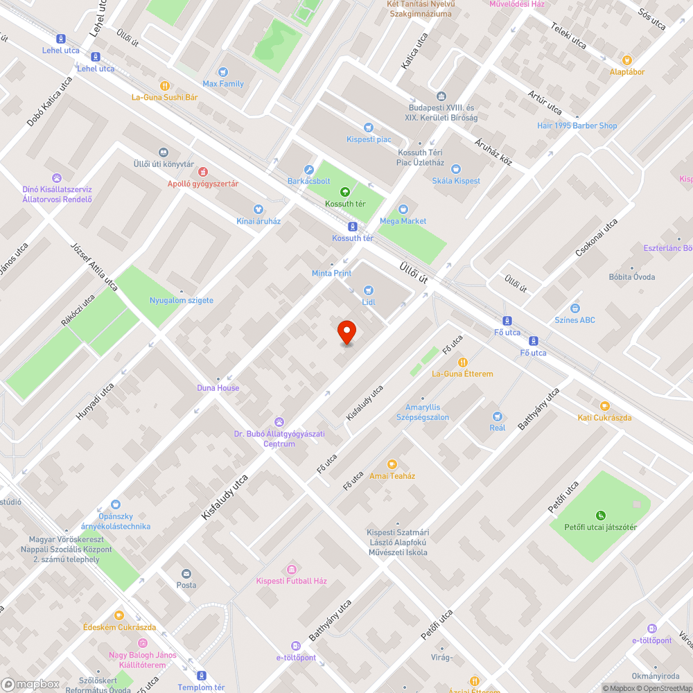 Fatermések az úttesten bejelentés helye