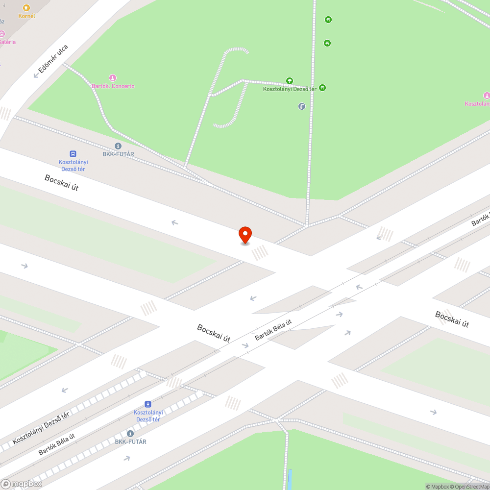 Nem működik a gyalogos jelzőlámpa bejelentés helye