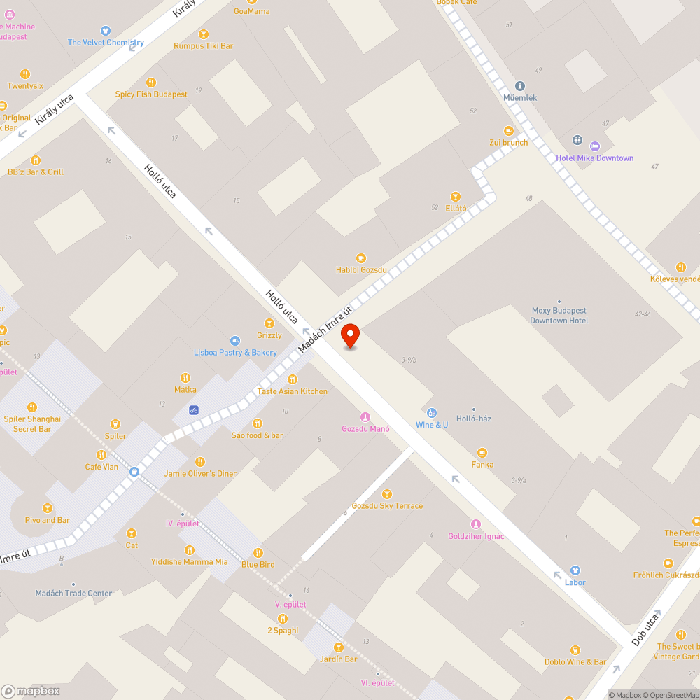 Tönkrement járda bejelentés helye