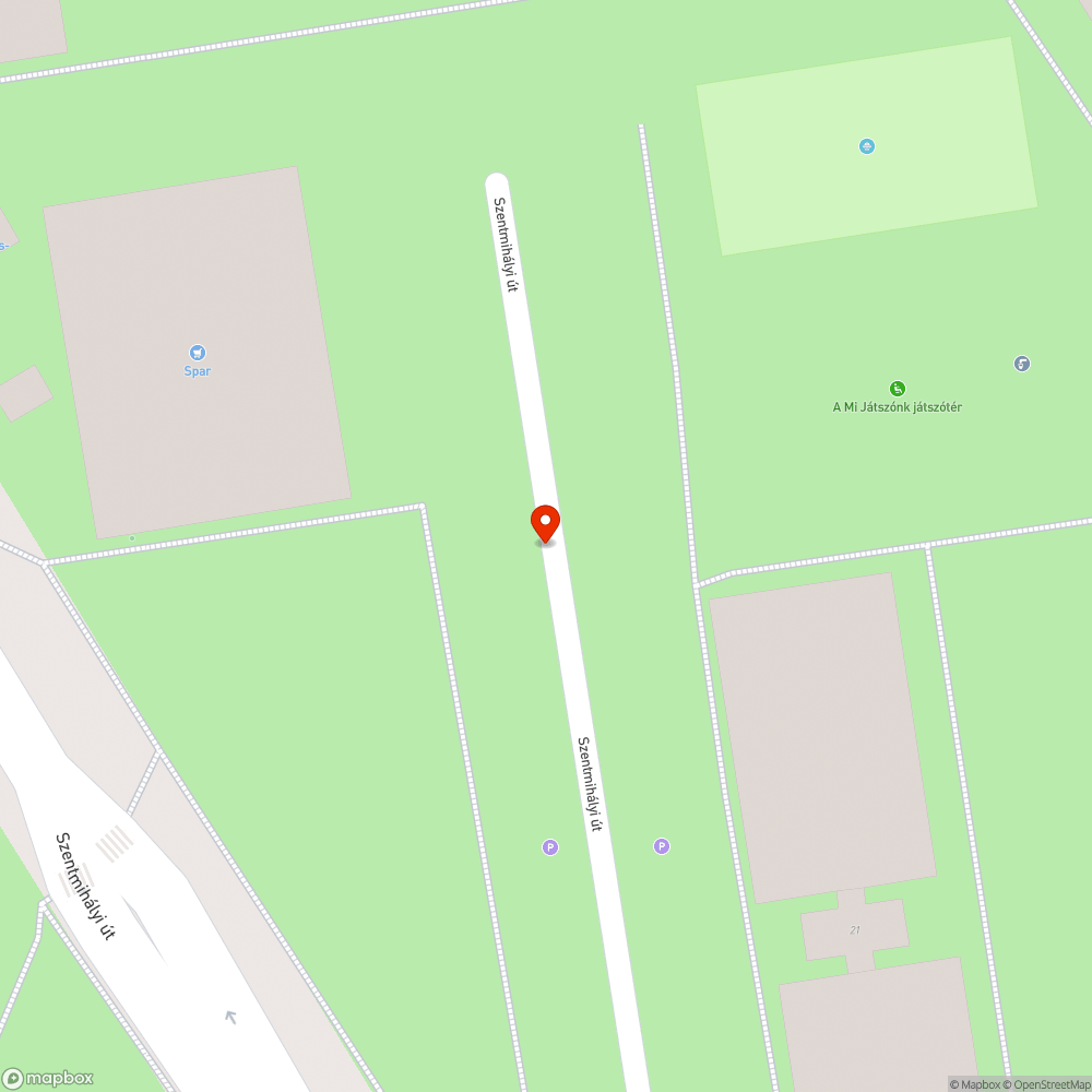 Úti felfestés kopott bejelentés helye