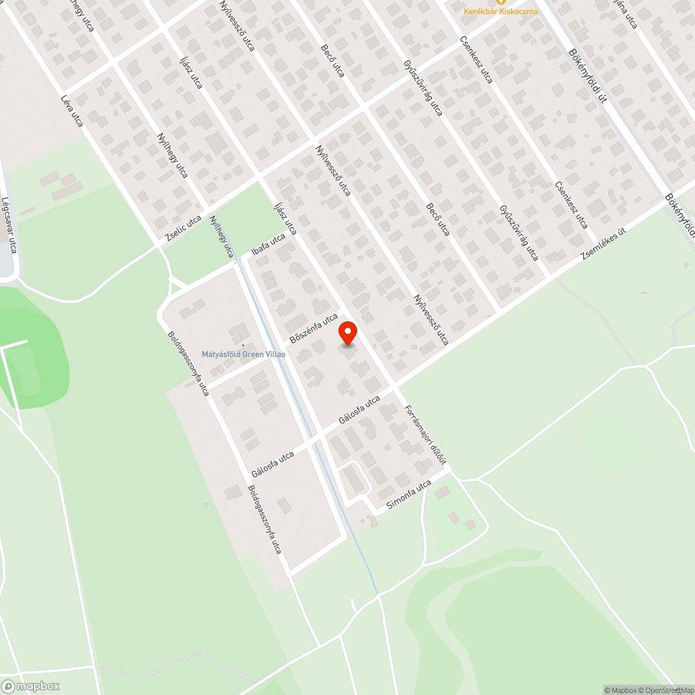 Nincs közvilágítás bejelentés helye