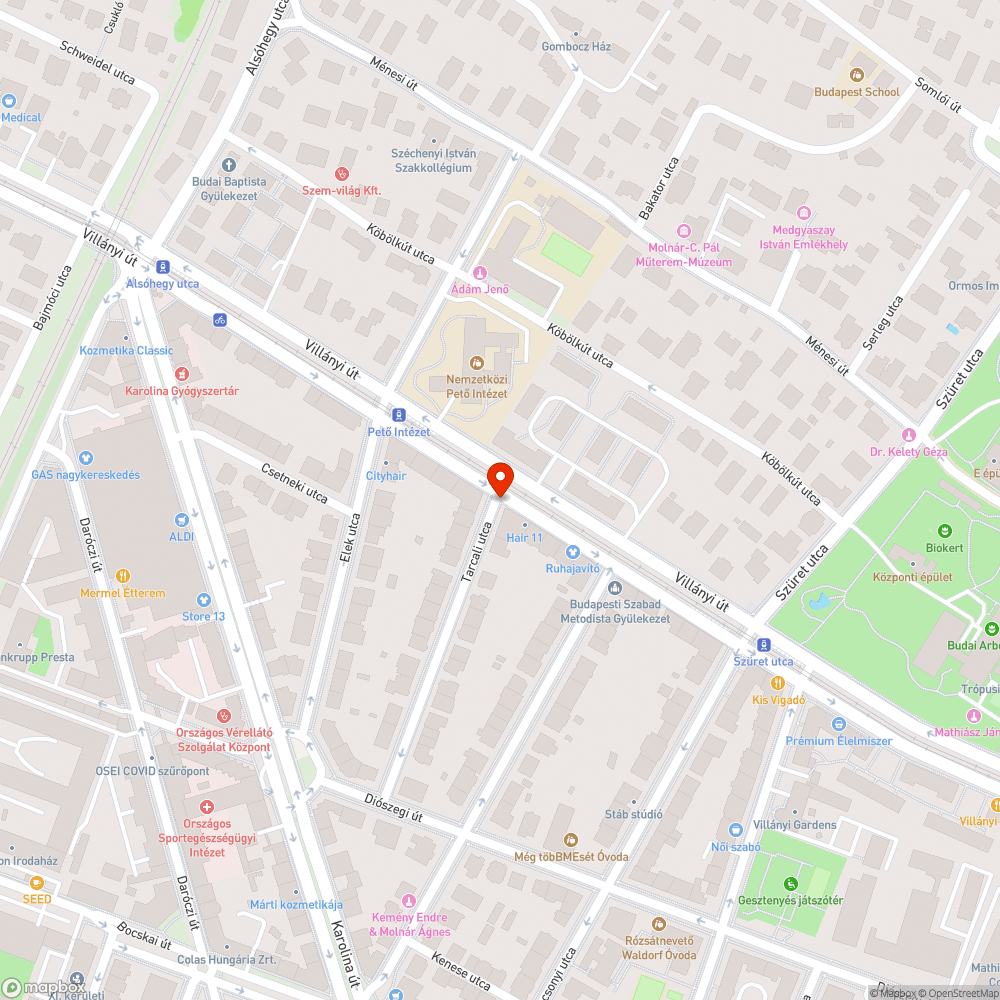 Lyuk képződött bejelentés helye