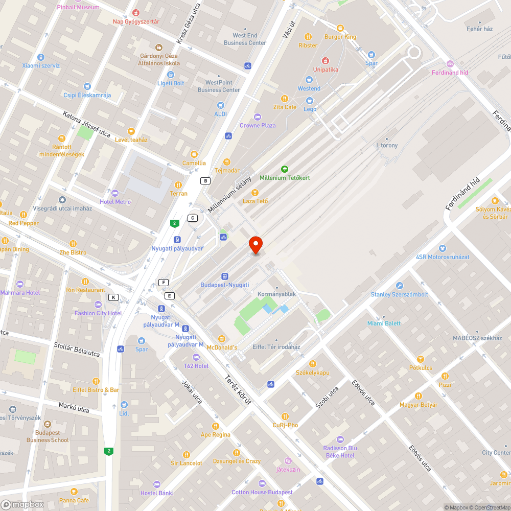 Törött tábla bejelentés helye