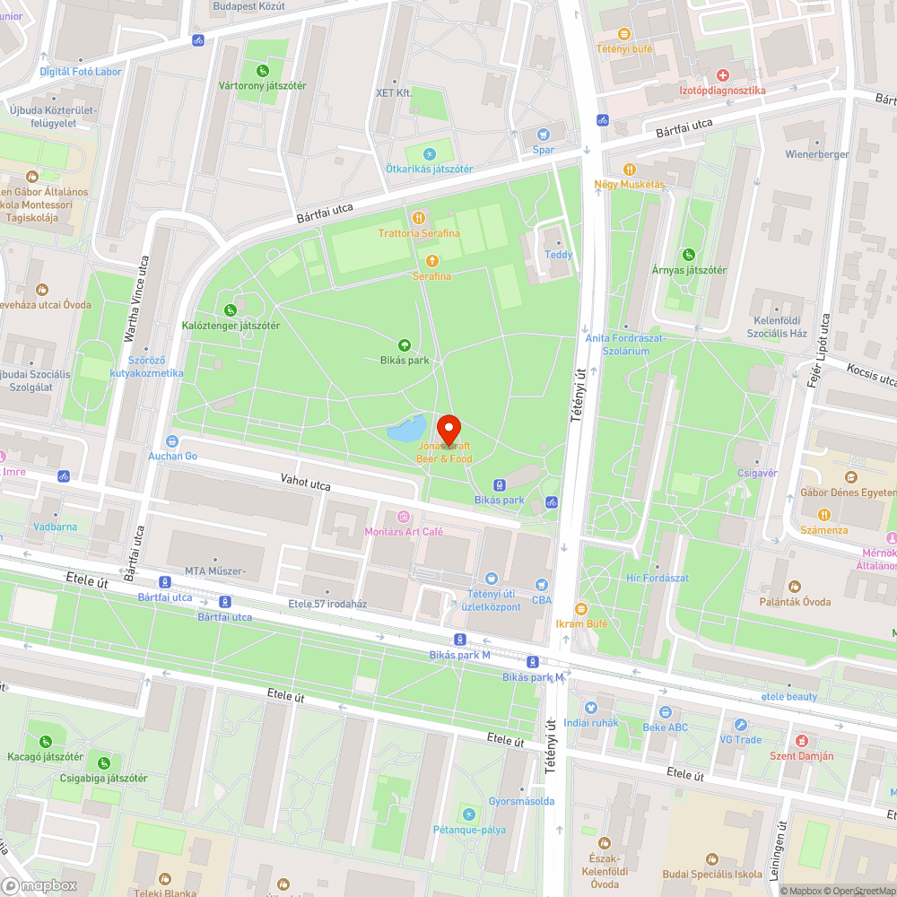 Üres fahely bejelentés helye