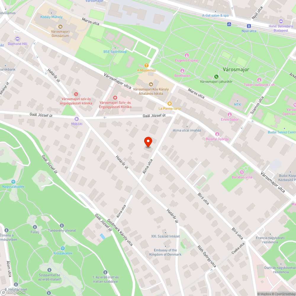 Közlekedési tükör elállítva bejelentés helye