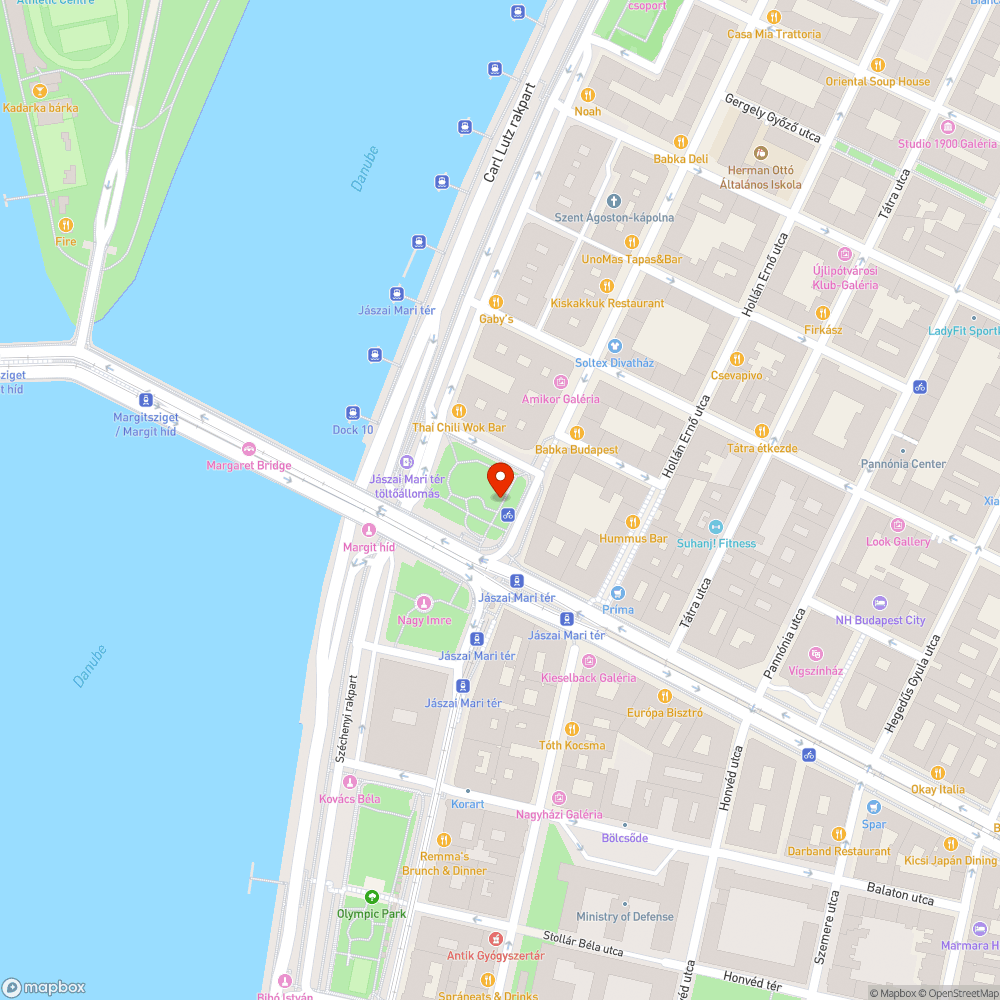 Szemetes kidőlt - Jászai bejelentés helye